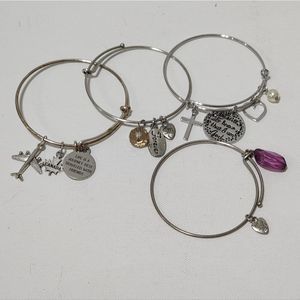 SM charm bangle‎ bracelets